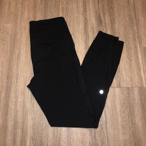 Black Lululemon leggings